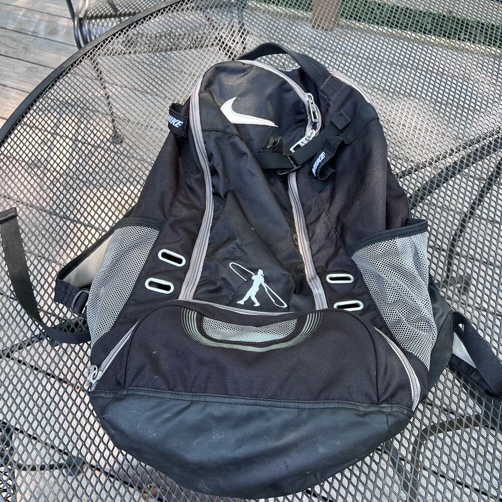 Nike Swingman Baseball/Softball Backpack Black Ken Griffey Jr. Equipment Bag
